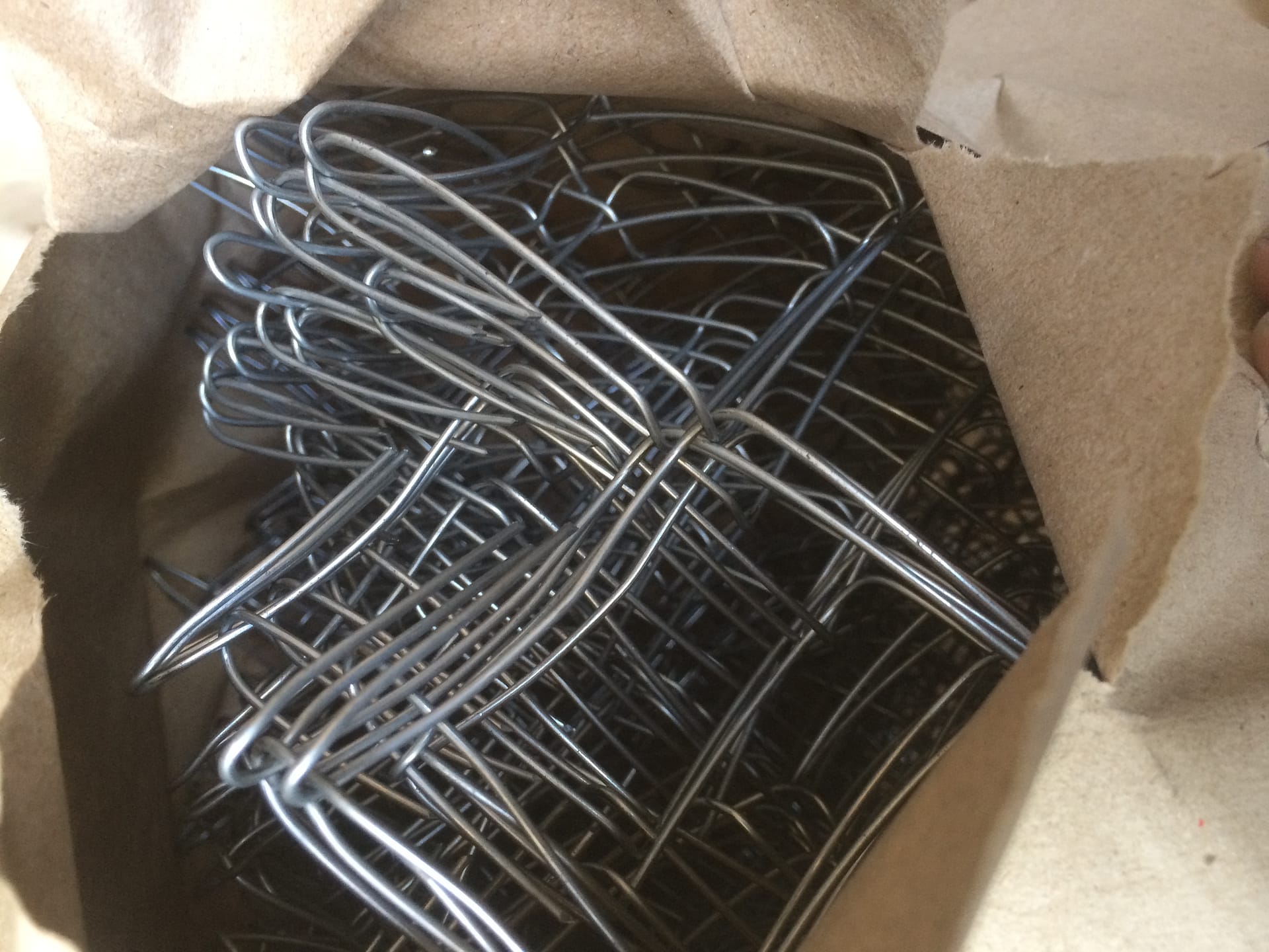 Оцинкована рабиця з загнутими кінцями