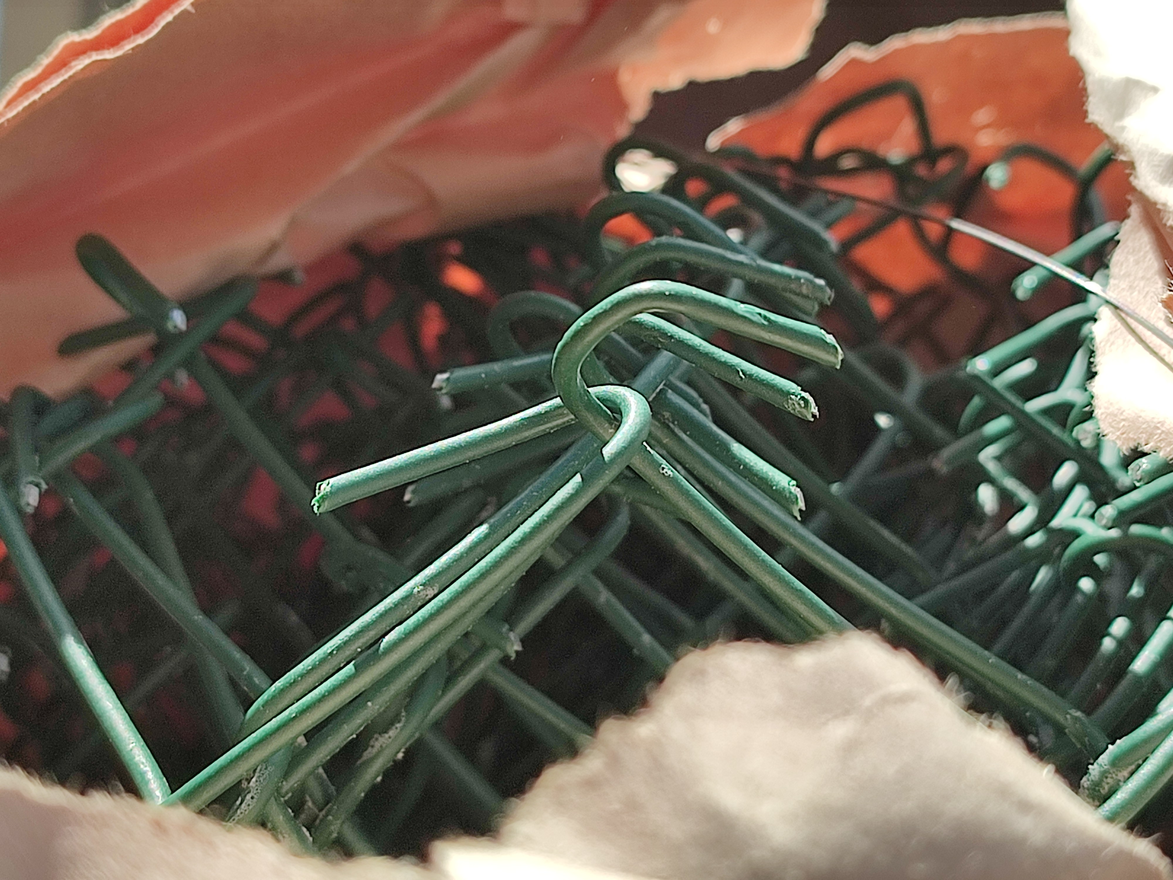 ПВХ Рабиця з загнутими кінцями